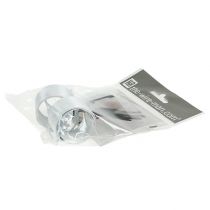 Prodotto Nastro per bouquet da sposa bianco, 2 pezzi