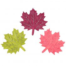 Prodotto Legno foglia d&#39;acero per spargere colori assortiti 4 cm 72 pz