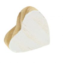 Prodotto Cuore di legno nella borsa 2 cm - 4 cm 24 pezzi