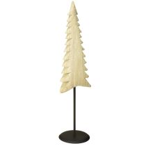 Prodotto Albero di Natale in legno, decorazione natalizia Paulownia naturale H54cm