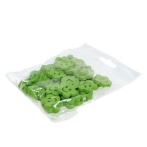 Prodotto Fiore in legno con faccia verde 2,5 cm 48 pz