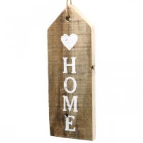 Casa da appendere, decoro in legno “Casa”, ciondolo decorativo Shabby Chic H28cm