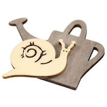 Prodotto Decorazione da giardino in legno 4 cm - 6 cm naturale 72 pz