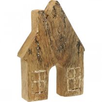 Prodotto Decorazione per la casa in legno Casa di Natale decorazione per la casa in legno supporto in legno H15cm