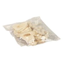 Prodotto Appendino decorativo cuori in legno cuori decorativi in legno bruciato 8 cm 6 pezzi