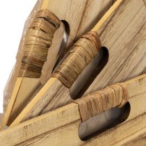 Prodotto Scatola in legno con lavagna e inserto, set da 3 misure, 30 cm