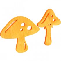Prodotto Funghi decorativi sparsi, decorazione autunnale, funghi portafortuna per decorare arancione, giallo, verde, rosa A 3,5/4 cm L 4/3 cm 72 pezzi