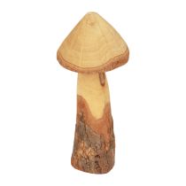 Funghi in legno decorazione funghi decorazione in legno decorazione da tavola naturale autunno Ø11cm H28cm