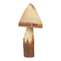 Prodotto Funghi in legno decorazione funghi decorazione in legno decorazione da tavola naturale autunno Ø14cm H36cm