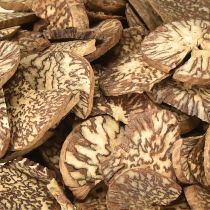Prodotto Dischi di legno decorativi fette di noce di betel areca 1-3,5 cm 300 g