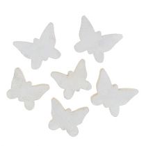 Prodotto Farfalla in legno bianco 2,8 cm - 3,3 cm 28 pezzi