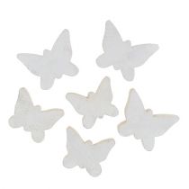 Prodotto Farfalla in legno bianca 2,8 cm - 3,3 cm 28 pezzi