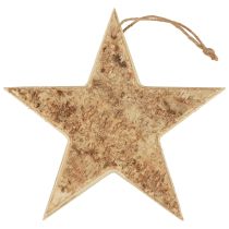 Prodotto Appendiabiti decorativo decorativo stelle in legno legno decorativo rustico Ø20cm