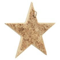 Prodotto Stelle con corteccia rustica Addobbi natalizie Legno Ø20cm