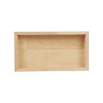 Prodotto Vassoio in legno vassoio decorativo in legno rettangolare naturale 28×15×3,5 cm