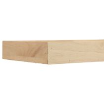 Prodotto Vassoio in legno vassoio decorativo in legno rettangolare naturale 34×20×3,5 cm
