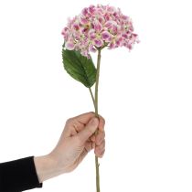 Prodotto Elegante fiore di ortensia artificiale come attrazione duratura, 80 cm, 2 pezzi