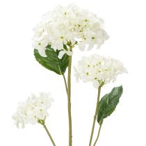 Prodotto Fiore di ortensia artificiale per un design d'interni elegante e moderno, 80 cm, 2 pezzi