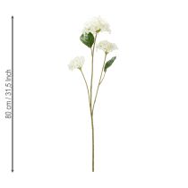 Prodotto Fiore di ortensia artificiale per un design d'interni elegante e moderno, 80 cm, 2 pezzi