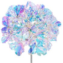 Prodotto Ramo di ortensia artificiale fiorita in colori iridescenti, 36 cm, 2 pezzi