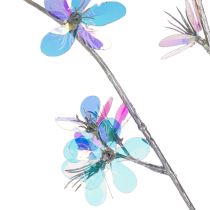 Prodotto Ramo artificiale delicato con fiori iridescenti, 98 cm