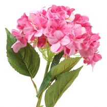 Ortensia grande rosa artificiale L110cm