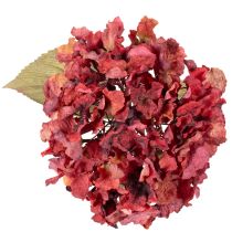 Prodotto Ramo fiorito di ortensia artificiale, fiore grande, 74 cm