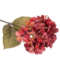 Prodotto Ramo fiorito di ortensia artificiale, fiore grande, 74 cm