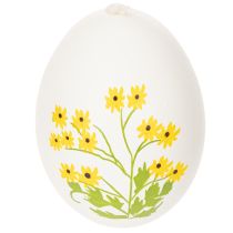 Prodotto Uova di Pasqua con delicati motivi floreali per la decorazione pasquale festiva in soggiorno, 6 cm, 6 pezzi