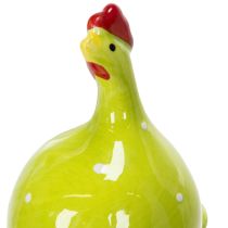 Prodotto Pali decorativi a forma di gallina per composizioni floreali primaverili e decorazioni da tavola, 7,5 cm, 4 pezzi