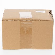 Prodotto Figura decorativa in ceramica a forma di pollo per la zona giorno, dal design rustico e dalla forma astratta, 13 cm, 2 pezzi