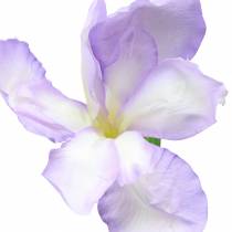 Iris viola artificiale 78cm