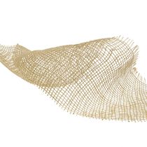 Prodotto Nastro di iuta naturale, largo 15 cm, lungo 40 m.
