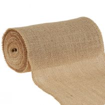 Prodotto Nastro di iuta runner da tavolo rustico naturale nastro da tavolo di iuta 20 cm 9 m