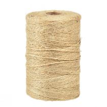 Prodotto Nastro di iuta nastro di corda di iuta nastro decorativo naturale di iuta Ø2mm 200m