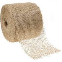 Prodotto Nastro di iuta naturale, largo 15 cm, lungo 40 m.