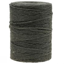 Corda di iuta Corda di iuta Corda decorativa iuta antracite Ø3mm 150m
