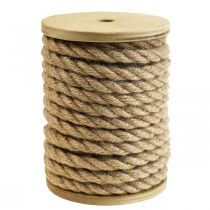 Corda di iuta Corda di iuta naturale Corda decorativa in fibra naturale Ø7mm 5m