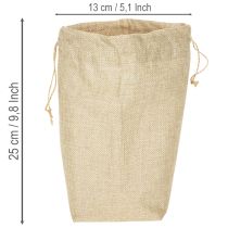 Prodotto Borsa di juta 13,5×11 cm H25 cm