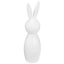 Prodotto Semplice statuetta di coniglio come oggetto decorativo per moderne composizioni primaverili, 22 cm, 2 pezzi