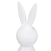 Prodotto Semplice statuetta di coniglio come oggetto decorativo per moderne composizioni primaverili, 22 cm, 2 pezzi