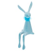 Prodotto Decorazione pasquale a forma di coniglietto decorativo, da appendere al davanzale della finestra, 36 cm, 2 pezzi