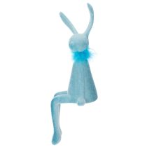 Prodotto Decorazione pasquale a forma di coniglietto decorativo, da appendere al davanzale della finestra, 36 cm, 2 pezzi