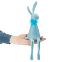 Prodotto Decorazione pasquale a forma di coniglietto decorativo, da appendere al davanzale della finestra, 36 cm, 2 pezzi