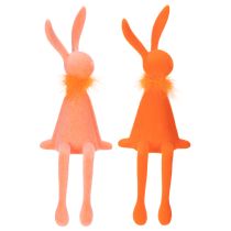 Prodotto Coniglietti pasquali seduti da scaffale il soggiorno, Decorazione pasquale 36 cm, 2 pezzi