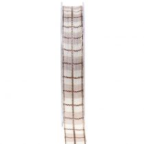 Karoband marrone chiaro 15mm 15m