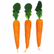 Carota artificiale 18 cm 3 pezzi