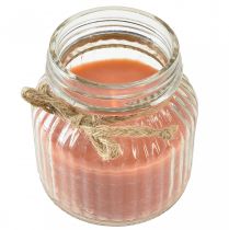 Prodotto Candela profumata in vetro candela sughero citronella marrone H11,5 cm