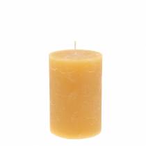 Prodotto Candele tinta unita color miele 70×100 mm 4 pz