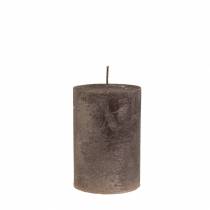 Prodotto Candele tinta unita rame metallizzato 60×80mm 4 pz